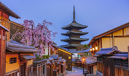京都の観光名所・おすすめスポット（八坂の塔）
